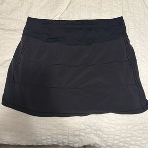 Lululemon Black Pace Rival Skirt Size 6 Long